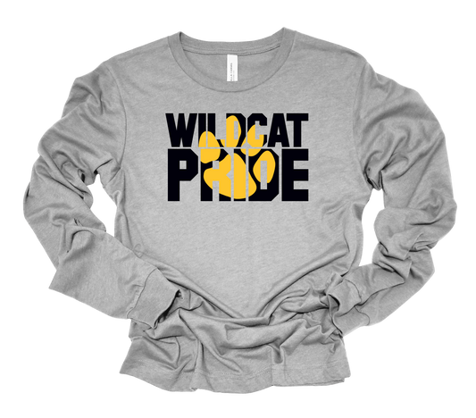 Wildcat Pride Bella Canvas Long Sleeve