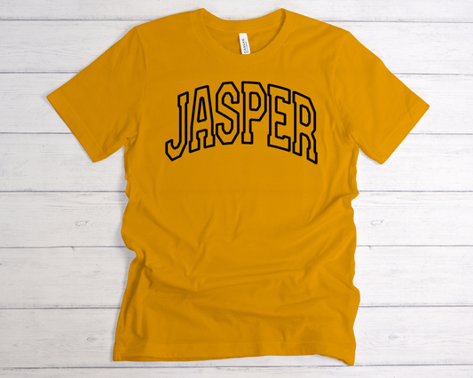 Jasper Faux Embroidery Graphic Tee