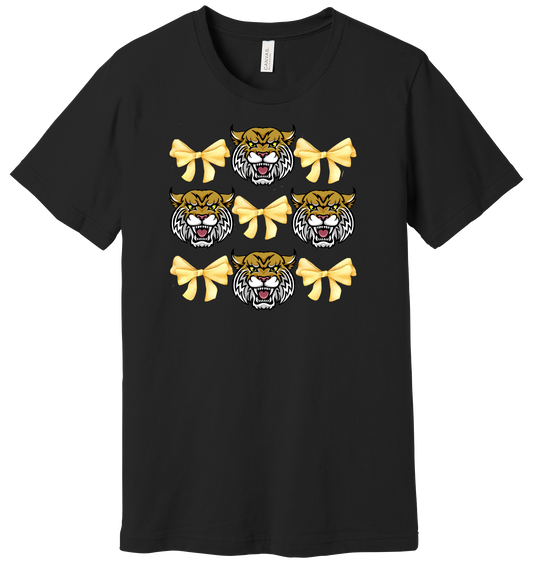 Bows and Wildcats Bella Canvas T-Shirt