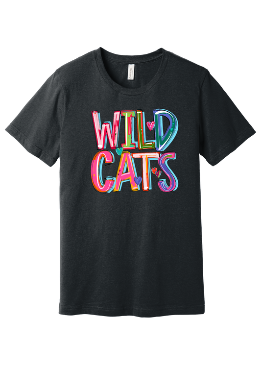 Cheery Wildcats Bella Canvas T-Shirt