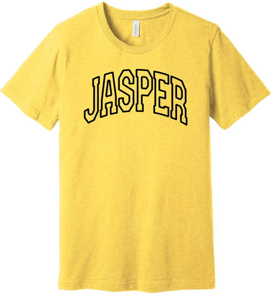 Jasper Faux Embroidery Bella Canvas T-Shirt