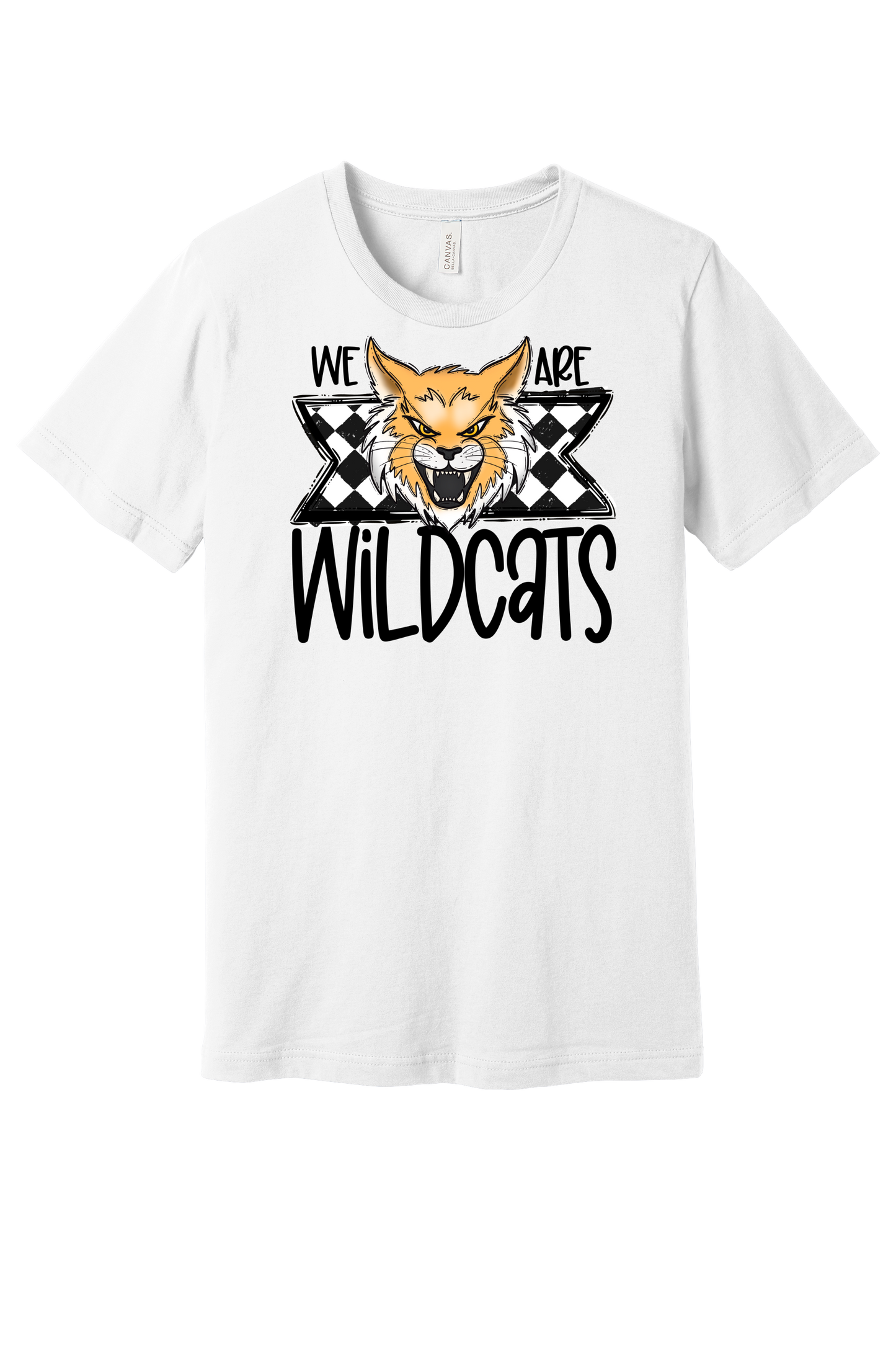 Youth We Are Wildcats Bella Canvas T-Shirt