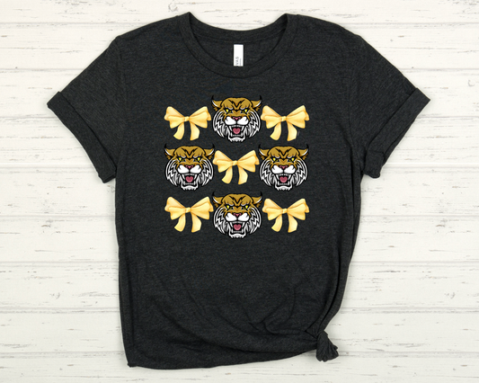 Jasper Wildcat Bow Graphic Tee